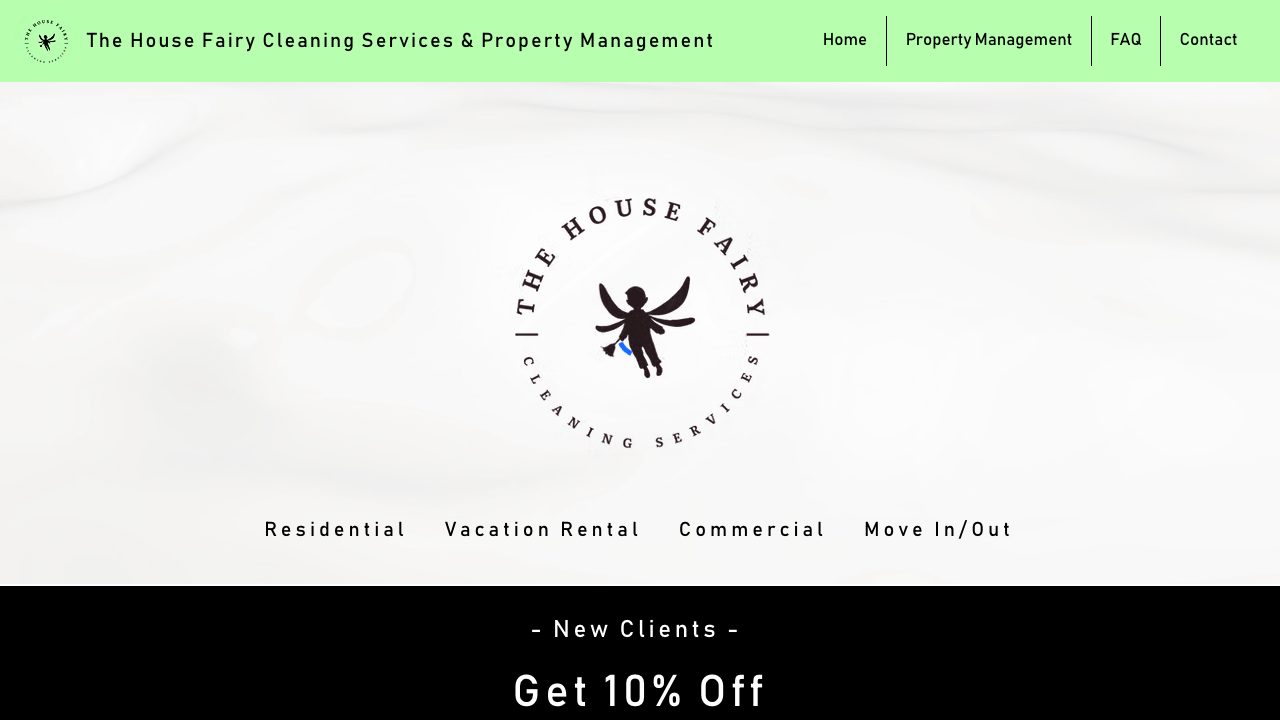 The House Fairy Cleaning Services & Property Management | Airbnb & Residential | PEI website