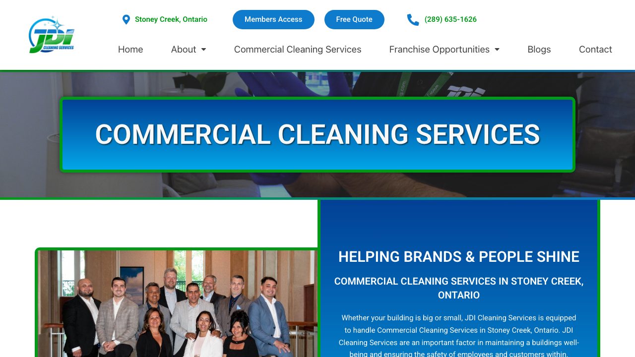 JDI Cleaning Services Hamilton/Burlington website
