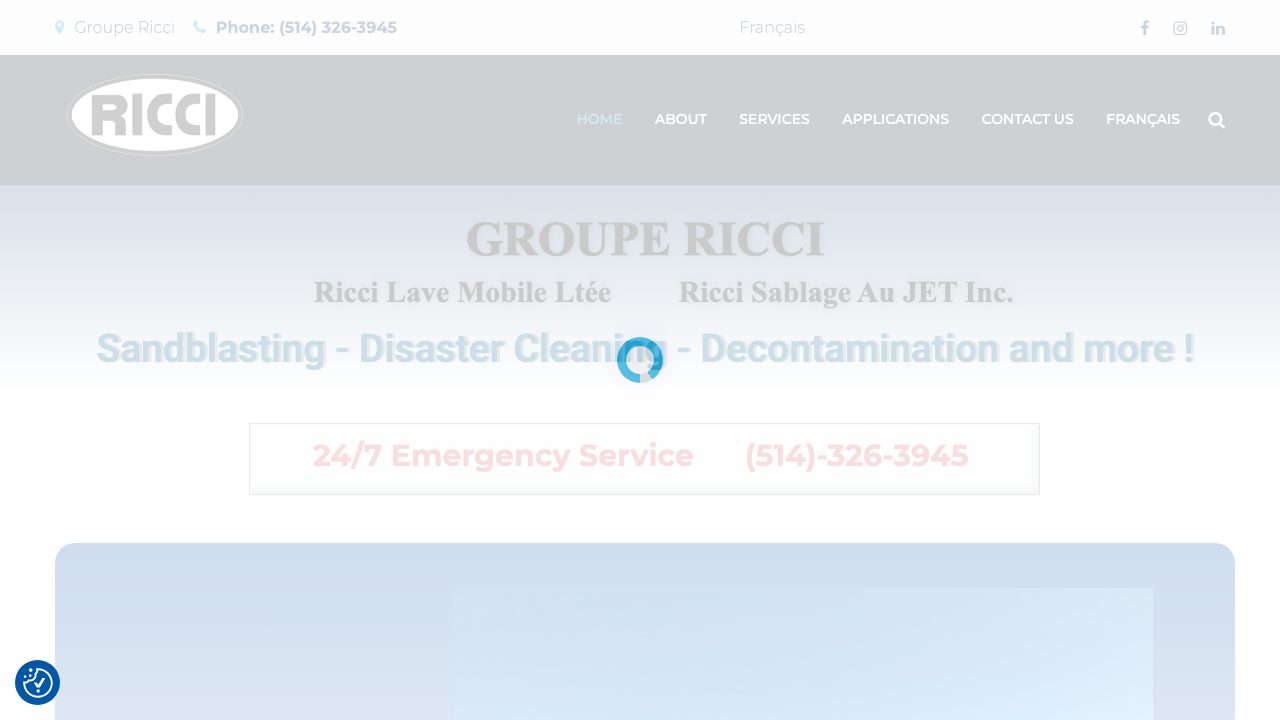 Groupe Ricci website
