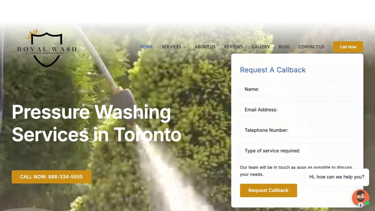 Royal Wash Inc. website