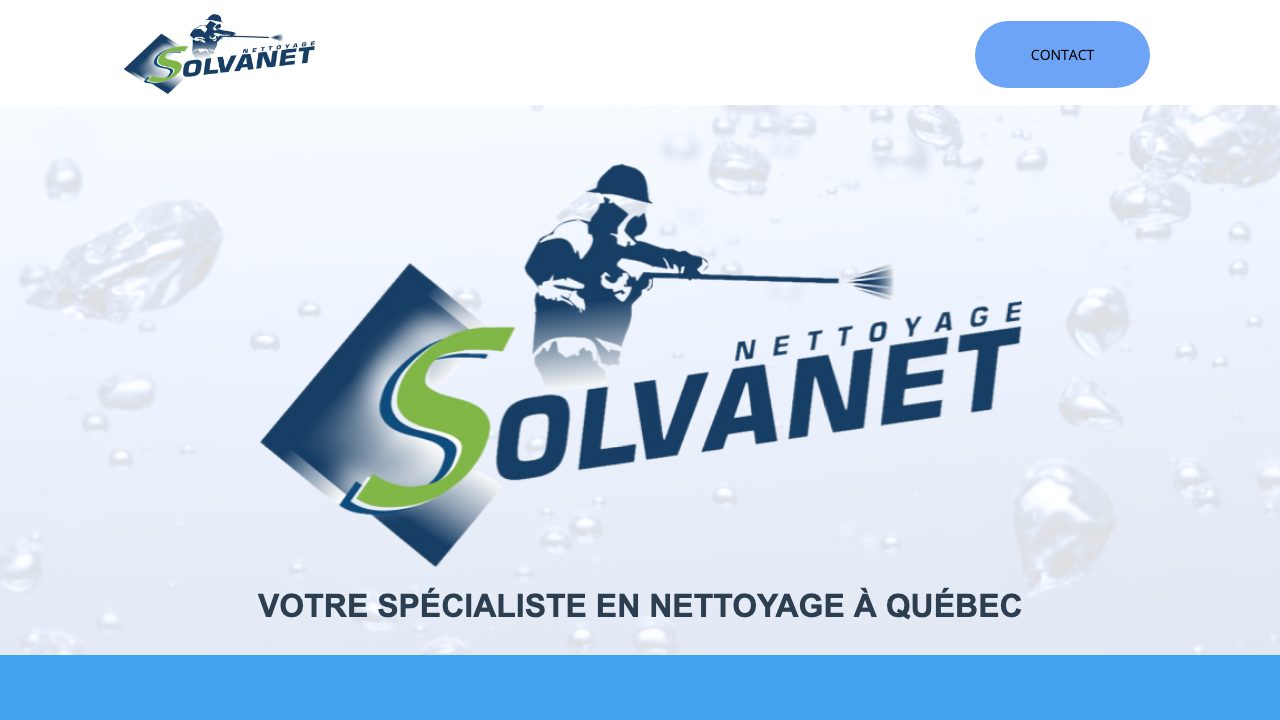 Nettoyage Solvanet Inc website