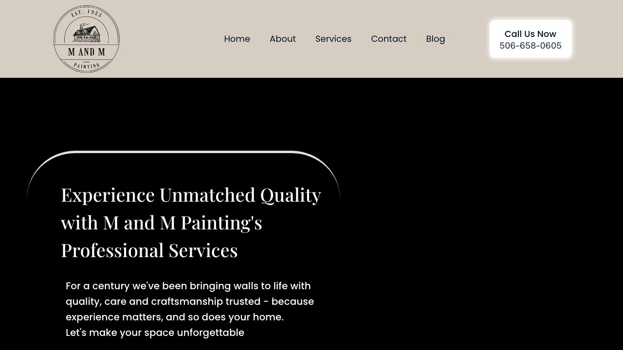 M And M Painting website