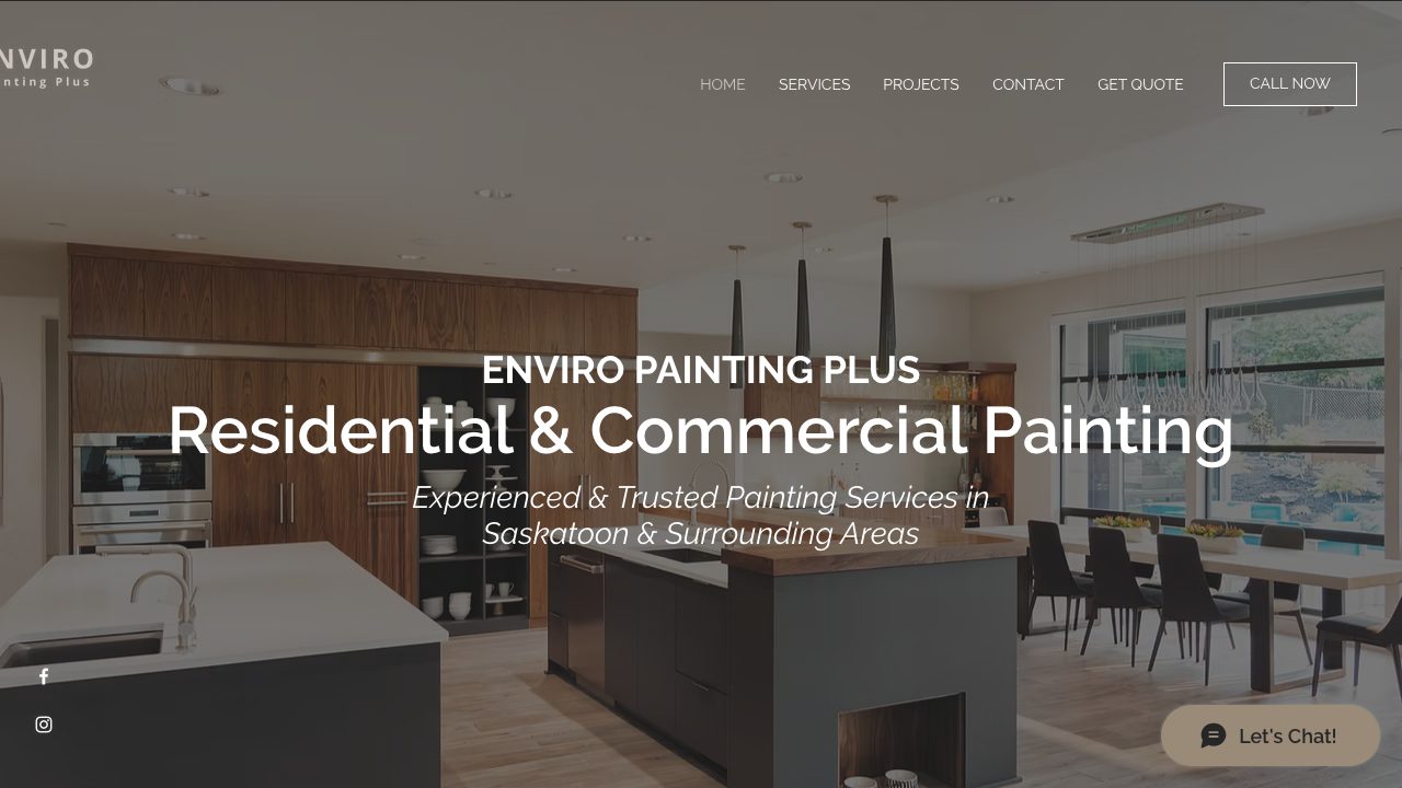 Enviro Painting Plus website