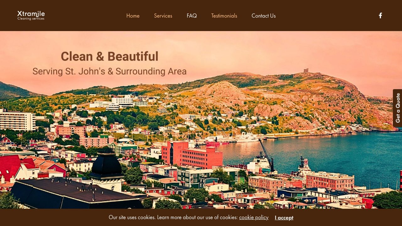 Xtra-Mile Cleaning Services Inc. website