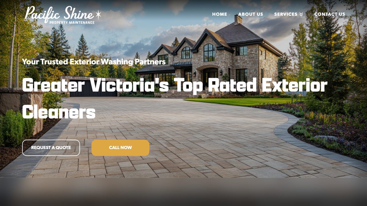 Pacific Shine Property Maintenance website