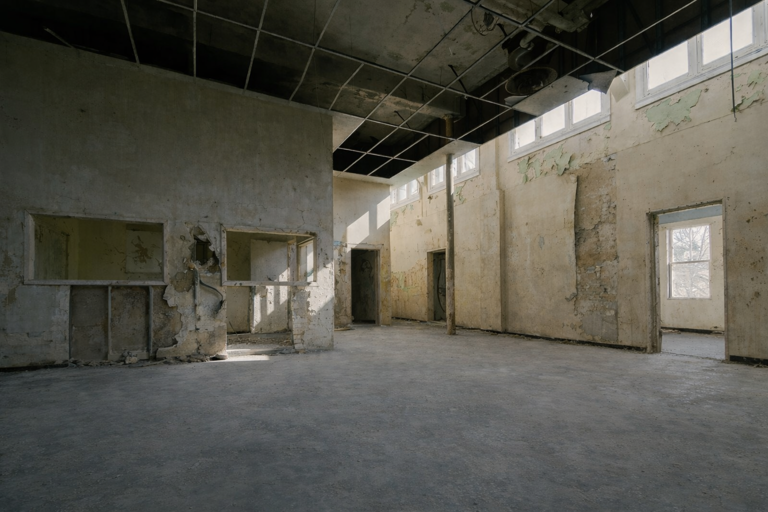 After graffiti removal